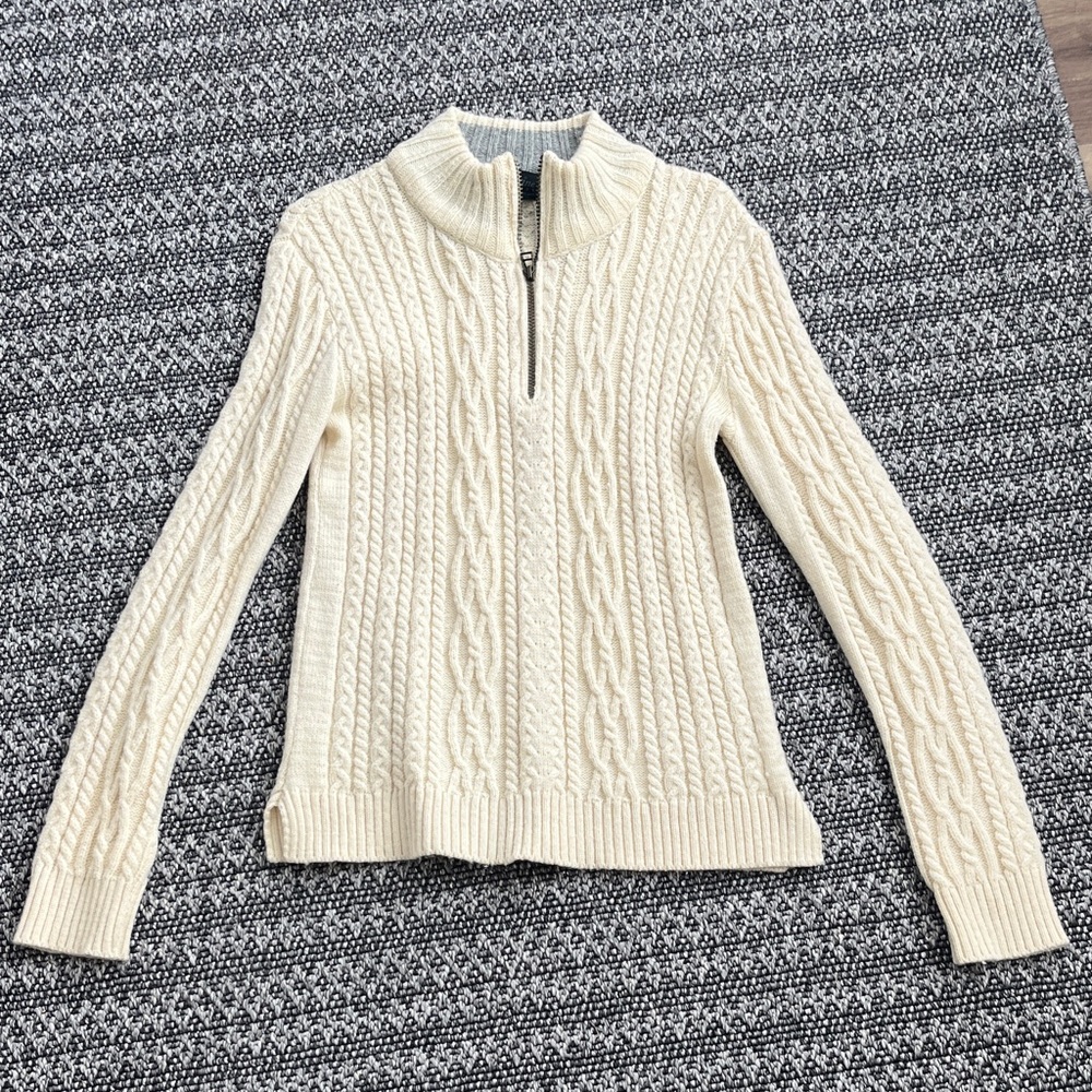 Vintage Peregrine Wool Quarter Zip